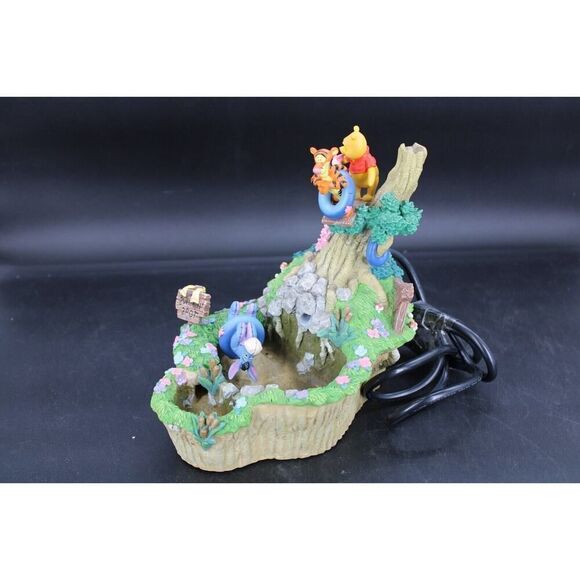 Vintage Disney Winnie the Pooh & Friends Tabletop Water Fountain - Picture 1 of 8